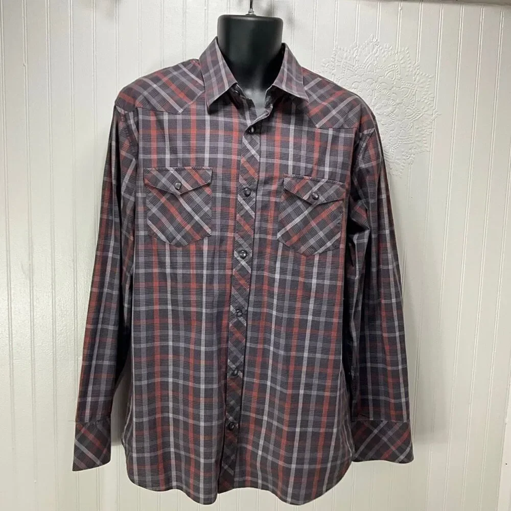 BANANA REPUBLIC Pearl Snap Dress Shirt